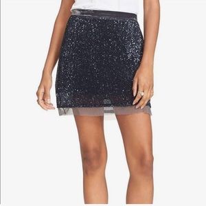 Navy Free People Mimi Skirt